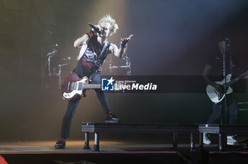 2024-11-16 - Canadian pop-punk band SUM41 during their “Tour Of The Setting Sum” at Unipol Arena, Casalecchio, (Bo), Italy, November 16, 2024 - photo: Michele Nucci - SUM 41 IN 