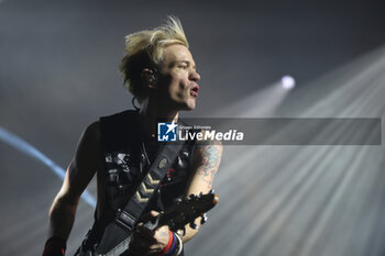 2024-11-16 - Canadian pop-punk band SUM41 during their “Tour Of The Setting Sum” at Unipol Arena, Casalecchio, (Bo), Italy, November 16, 2024 - photo: Michele Nucci - SUM 41 IN 