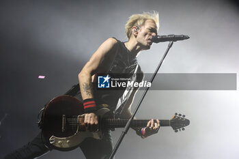 2024-11-16 - Canadian pop-punk band SUM41 during their “Tour Of The Setting Sum” at Unipol Arena, Casalecchio, (Bo), Italy, November 16, 2024 - photo: Michele Nucci - SUM 41 IN 