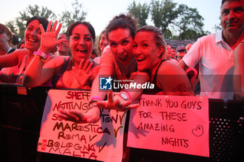 2024-07-11 - British group Take That during the show at the Sequoie Music Park in Bologna during the 