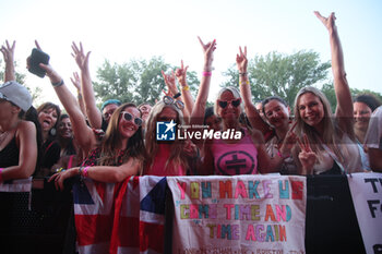 2024-07-11 - British group Take That during the show at the Sequoie Music Park in Bologna during the 