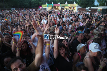 2024-07-11 - British group Take That during the show at the Sequoie Music Park in Bologna during the 