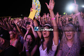 2024-07-11 - British group Take That during the show at the Sequoie Music Park in Bologna during the 