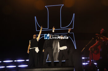 2024-07-11 - British group Take That during the show at the Sequoie Music Park in Bologna during the 