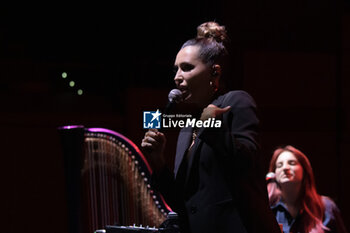 2024-01-13 - Serena Brancale during the live concert on stage of Auditorium Parco della Musica di Roma - SERENA BRANCALE - CONCERTS - ITALIAN SINGER AND ARTIST