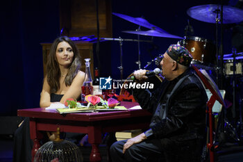 2024-02-04 - Serena Rossi and Peppe Barra during the show of Tosca “D’Altro Canto Napoli