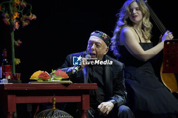 2024-02-04 - Peppe Barra during the show of Tosca “D’Altro Canto Napoli