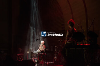 2024-03-03 - Rosalino Cellamare known as Ron performing on the stage of Palazzo dei Congressi during the live of 'Al Centro Esatto della Musica' Tour - RON - AL CENTRO ESATTO DELLA MUSICA - CONCERTS - ITALIAN SINGER AND ARTIST