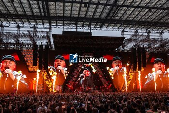 2024-06-08 - A general view of the stage and atmosphere during Vasco Live 2024 at  San Siro Stadium on June 08, 2024 in Milan, Italy - VASCO ROSSI - VASCO LIVE 2024 - CONCERTS - ITALIAN SINGER AND ARTIST