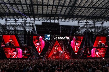 2024-06-08 - A general view of the stage and atmosphere during Vasco Live 2024 at  San Siro Stadium on June 08, 2024 in Milan, Italy - VASCO ROSSI - VASCO LIVE 2024 - CONCERTS - ITALIAN SINGER AND ARTIST