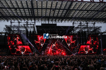 2024-06-08 - A general view of the stage and atmosphere during Vasco Live 2024 at  San Siro Stadium on June 08, 2024 in Milan, Italy - VASCO ROSSI - VASCO LIVE 2024 - CONCERTS - ITALIAN SINGER AND ARTIST