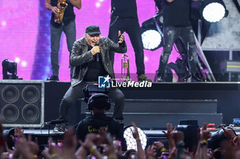 2024-06-08 - Vasco Rossi performs live on stage during Vasco Live 2024 at  San Siro Stadium on June 08, 2024 in Milan, Italy - VASCO ROSSI - VASCO LIVE 2024 - CONCERTS - ITALIAN SINGER AND ARTIST