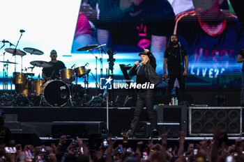 2024-06-08 - Vasco Rossi performs live on stage during Vasco Live 2024 at  San Siro Stadium on June 08, 2024 in Milan, Italy - VASCO ROSSI - VASCO LIVE 2024 - CONCERTS - ITALIAN SINGER AND ARTIST