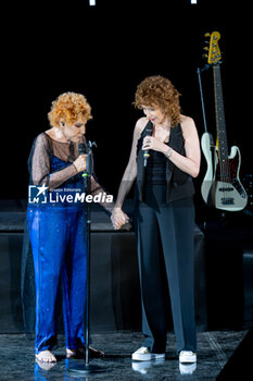 2024-06-06 - Fiorella Mannoia and Ornella Vanoni during the the Ornella Vanoni Senza Fine Tour Concert at Terme di Caracalla in Rome, Italy, on june 06, 2024 - ORNELLA VANONI - SENZA FINE TOUR - CONCERTS - ITALIAN SINGER AND ARTIST