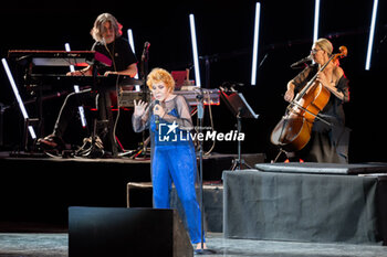 2024-06-06 - Ornella Vanoni during the the Ornella Vanoni Senza Fine Tour Concert at Terme di Caracalla in Rome, Italy, on june 06, 2024 - ORNELLA VANONI - SENZA FINE TOUR - CONCERTS - ITALIAN SINGER AND ARTIST