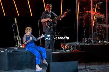 2024-06-06 - Ornella Vanoni during the the Ornella Vanoni Senza Fine Tour Concert at Terme di Caracalla in Rome, Italy, on june 06, 2024 - ORNELLA VANONI - SENZA FINE TOUR - CONCERTS - ITALIAN SINGER AND ARTIST