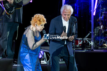 2024-06-06 - Mario Lavezzi and Ornella Vanoni during the the Ornella Vanoni Senza Fine Tour Concert at Terme di Caracalla in Rome, Italy, on june 06, 2024 - ORNELLA VANONI - SENZA FINE TOUR - CONCERTS - ITALIAN SINGER AND ARTIST