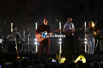 2024-06-19 - Diodadato during the Concert Ho Acceso un Fuoco, Estate 24 at Temple of Venus,Coliseum Archaeological Park in Rome, Italy on July 19th, 2024 - DIODATO - HO ACCESO UN FUOCO - ESTATE 24 - CONCERTS - ITALIAN SINGER AND ARTIST