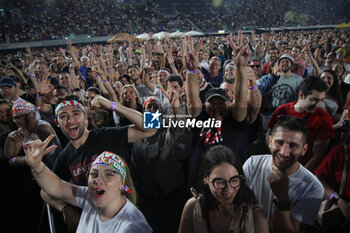 2024-06-22 - Italian singer Max Pezzali performing on stage during his “Max Forever Tour 2024” - Dall’Ara stadium, Bologna, Italy, June 22, 2024 - Photo: Michele Nucci
 - MAX PEZZALI'S 