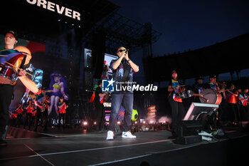 2024-06-22 - Italian singer Max Pezzali performing on stage during his “Max Forever Tour 2024” - Dall’Ara stadium, Bologna, Italy, June 22, 2024 - Photo: Michele Nucci
 - MAX PEZZALI'S 