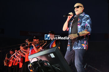 2024-06-22 - Italian singer Max Pezzali performing on stage during his “Max Forever Tour 2024” - Dall’Ara stadium, Bologna, Italy, June 22, 2024 - Photo: Michele Nucci
 - MAX PEZZALI'S 