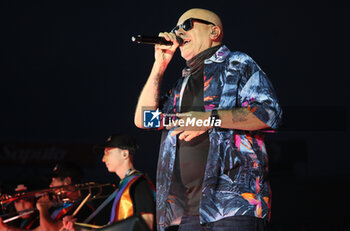 2024-06-22 - Italian singer Max Pezzali performing on stage during his “Max Forever Tour 2024” - Dall’Ara stadium, Bologna, Italy, June 22, 2024 - Photo: Michele Nucci
 - MAX PEZZALI'S 