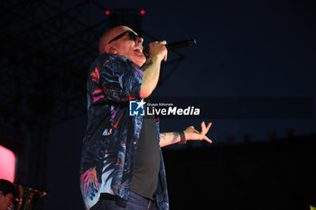 2024-06-22 - Italian singer Max Pezzali performing on stage during his “Max Forever Tour 2024” - Dall’Ara stadium, Bologna, Italy, June 22, 2024 - Photo: Michele Nucci
 - MAX PEZZALI'S 