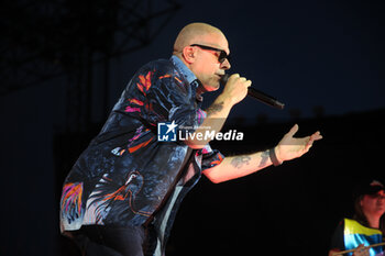 2024-06-22 - Italian singer Max Pezzali performing on stage during his “Max Forever Tour 2024” - Dall’Ara stadium, Bologna, Italy, June 22, 2024 - Photo: Michele Nucci
 - MAX PEZZALI'S 