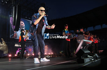 2024-06-22 - Italian singer Max Pezzali performing on stage during his “Max Forever Tour 2024” - Dall’Ara stadium, Bologna, Italy, June 22, 2024 - Photo: Michele Nucci
 - MAX PEZZALI'S 