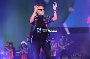 2024-06-22 - Italian singer Max Pezzali performing on stage during his “Max Forever Tour 2024” - Dall’Ara stadium, Bologna, Italy, June 22, 2024 - Photo: Michele Nucci
 - MAX PEZZALI'S 