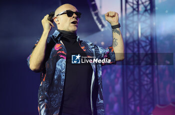 2024-06-22 - Italian singer Max Pezzali performing on stage during his “Max Forever Tour 2024” - Dall’Ara stadium, Bologna, Italy, June 22, 2024 - Photo: Michele Nucci
 - MAX PEZZALI'S 