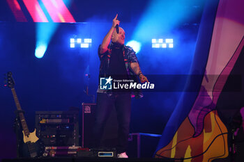 2024-06-22 - Italian singer Max Pezzali performing on stage during his “Max Forever Tour 2024” - Dall’Ara stadium, Bologna, Italy, June 22, 2024 - Photo: Michele Nucci
 - MAX PEZZALI'S 