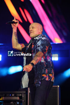 2024-06-22 - Italian singer Max Pezzali performing on stage during his “Max Forever Tour 2024” - Dall’Ara stadium, Bologna, Italy, June 22, 2024 - Photo: Michele Nucci
 - MAX PEZZALI'S 