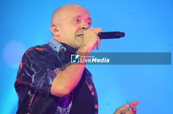 2024-06-22 - Italian singer Max Pezzali performing on stage during his “Max Forever Tour 2024” - Dall’Ara stadium, Bologna, Italy, June 22, 2024 - Photo: Michele Nucci
 - MAX PEZZALI'S 