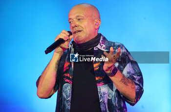 2024-06-22 - Italian singer Max Pezzali performing on stage during his “Max Forever Tour 2024” - Dall’Ara stadium, Bologna, Italy, June 22, 2024 - Photo: Michele Nucci
 - MAX PEZZALI'S 