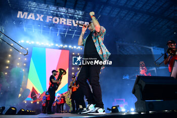 2024-07-02 - Italian Singer Max Pezzali perform during live concert of 