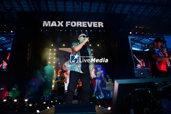 2024-07-02 - Italian Singer Max Pezzali perform during live concert of 