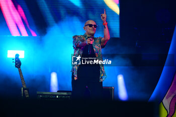 2024-07-02 - Italian Singer Max Pezzali perform during live concert of 