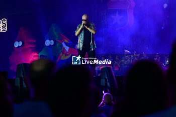 2024-07-02 - Italian Singer Max Pezzali perform during live concert of 