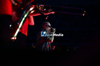 2024-07-02 - Italian Singer Max Pezzali perform during live concert of 