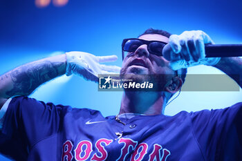 2024-07-04 - Italians rappers Salmo and Noyz Narcos on stage during the Hellrsaisers tour, Sequoie Music Park, Bologna, Italy, July 04, 2024 - SALMO & NOYZ NARCOS - HELLRAISERS LIVE - CONCERTS - ITALIAN SINGER AND ARTIST