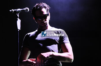 2024-07-19 - Italian-aegyptian singer Mahmood performing on stage during his summer tour at Sequoie Music Park - Bologna, Italy, July 19, 2024 - MAHMOOD 2024 SUMMER TOUR - CONCERTS - ITALIAN SINGER AND ARTIST