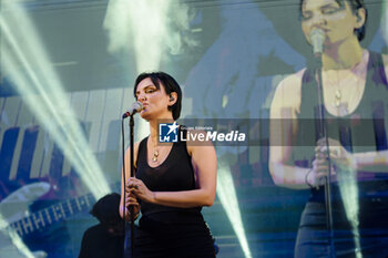 2024-07-24 - Arisa - Rosalba Pippa - performing during the live concert at Maximo Shopping Center - ARISA - ESTATE AL MAXIMO - CONCERTS - ITALIAN SINGER AND ARTIST