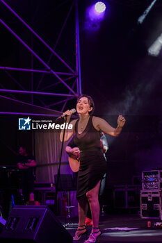 2024-07-24 - Arisa - Rosalba Pippa - performing during the live concert at Maximo Shopping Center - ARISA - ESTATE AL MAXIMO - CONCERTS - ITALIAN SINGER AND ARTIST