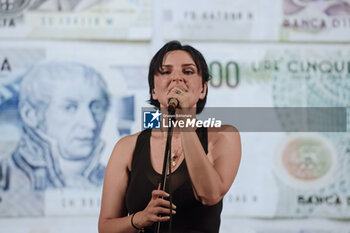 2024-07-24 - Arisa - Rosalba Pippa - performing during the live concert at Maximo Shopping Center - ARISA - ESTATE AL MAXIMO - CONCERTS - ITALIAN SINGER AND ARTIST