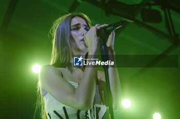 2024-10-03 - Clara - pseudonym of Clara Soccini - during the concert “PRIMO” Club Tour at Largo Venue Club on October 3, 2024 in Rome - Italy - CLARA - 