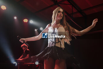 2024-10-03 - Clara - pseudonym of Clara Soccini - during the concert “PRIMO” Club Tour at Largo Venue Club on October 3, 2024 in Rome - Italy - CLARA - 