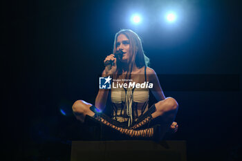 2024-10-03 - Clara - pseudonym of Clara Soccini - during the concert “PRIMO” Club Tour at Largo Venue Club on October 3, 2024 in Rome - Italy - CLARA - 