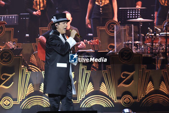 2024-10-12 - Italian singer Renato Zero on stage during his “Autoritatto” 2024 tour at Unipol Arena, Casalecchio (Bologna), Italy, October 12, 2024. Photo: Michele Nucci - RENATO ZERO IN 