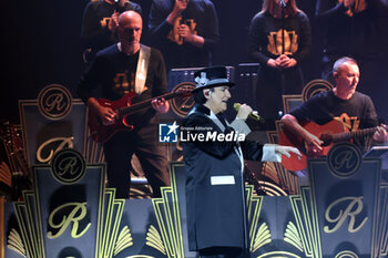 2024-10-12 - Italian singer Renato Zero on stage during his “Autoritatto” 2024 tour at Unipol Arena, Casalecchio (Bologna), Italy, October 12, 2024. Photo: Michele Nucci - RENATO ZERO IN 